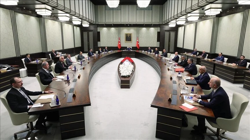 Kabine üyeleri Cumhurbaşkanı Erdoğan’ı tebrik etti