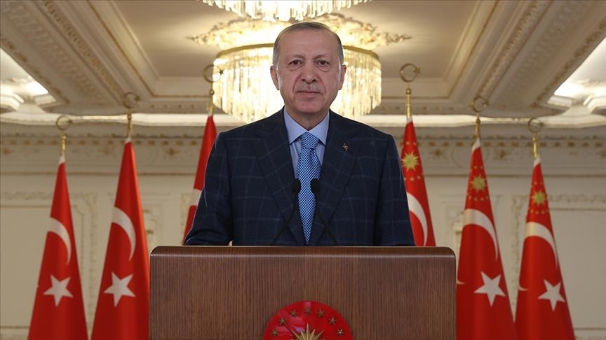 Cumhurbaşkanı Erdoğan’dan 100. yıl mesajı: Cumhuriyetimizi daha da güçlendirerek yeni asrına hazırlamanın gayreti içindeyiz
