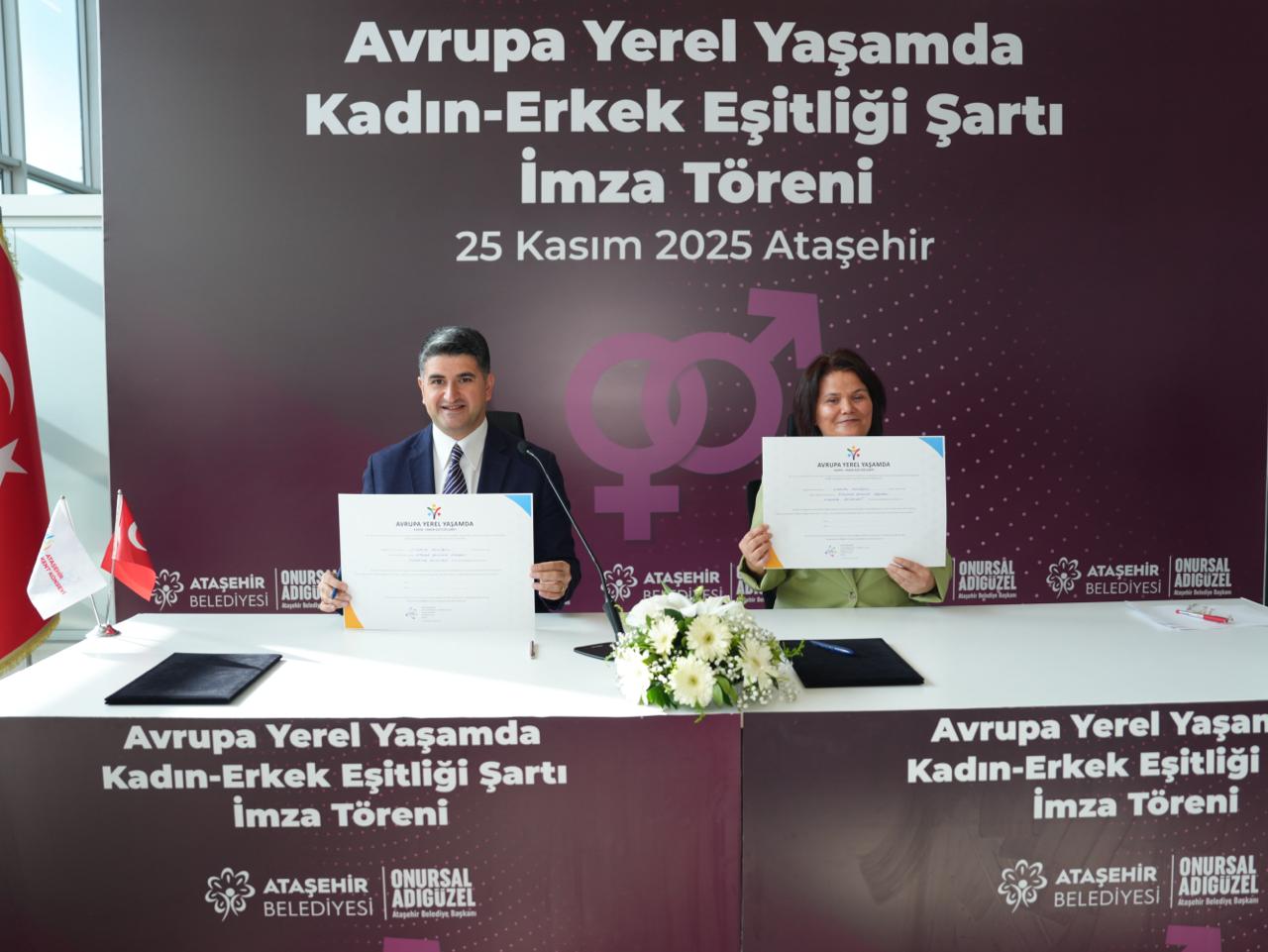 Ataşehir Belediyesi’nden kadın-erkek eşitliğine yönelik önemli adım