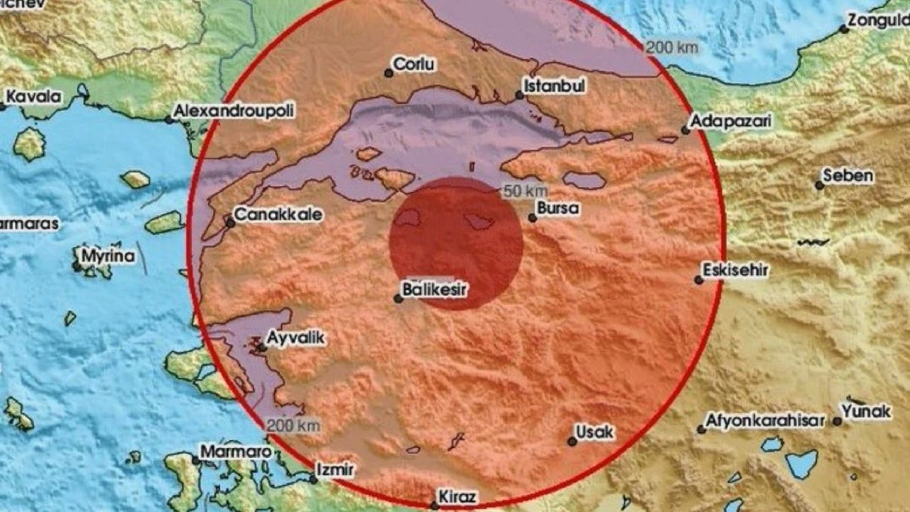 Balıkesir’de deprem: İstanbul ve çevre illerde de hissedildi!