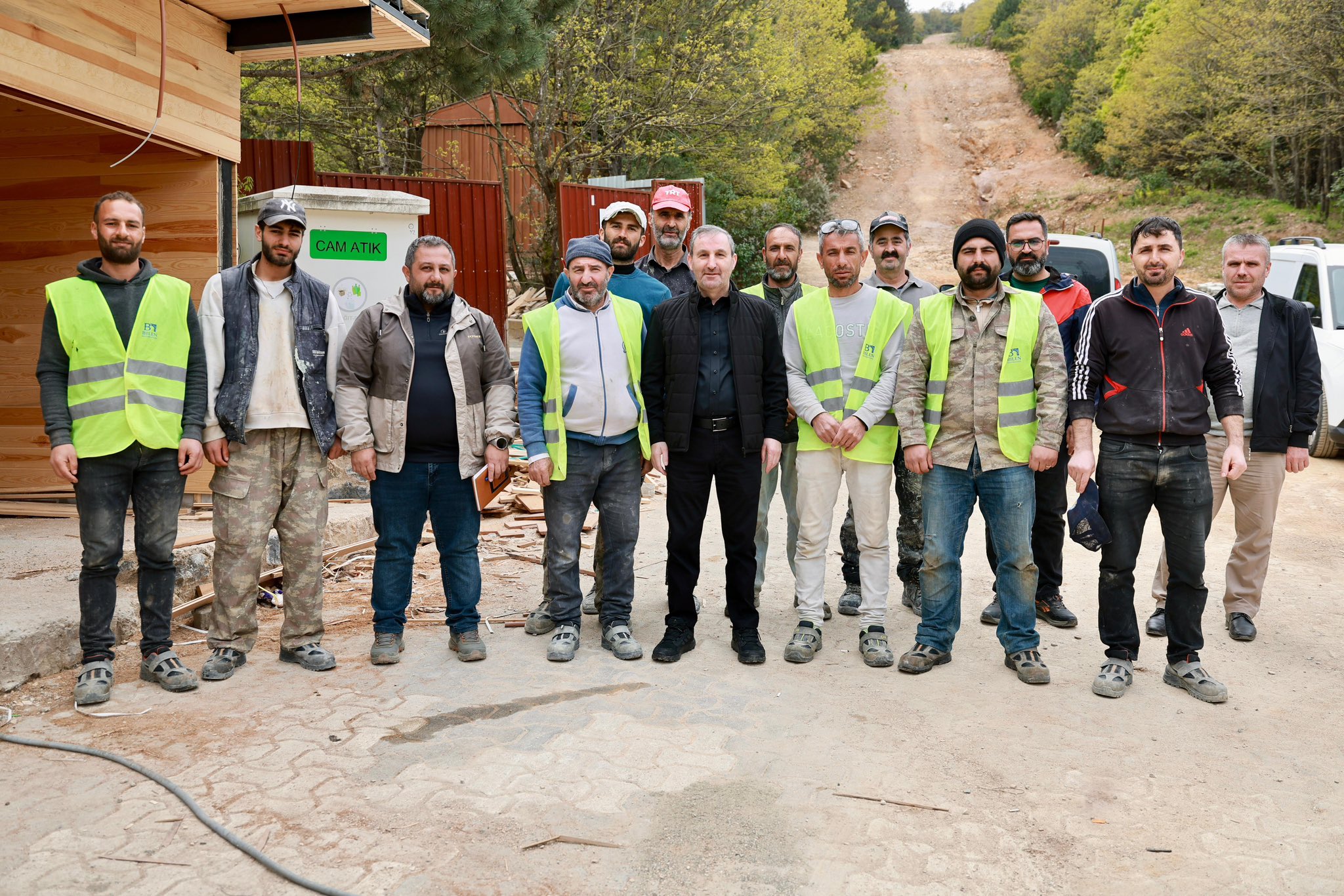 Başkan Tombaş çalışmaları yerinde inceledi: Vizyon projelerde son durum…