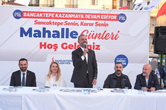 Sancaktepe’de Yaz Boyu Mahalle Buluşmaları Başlıyor