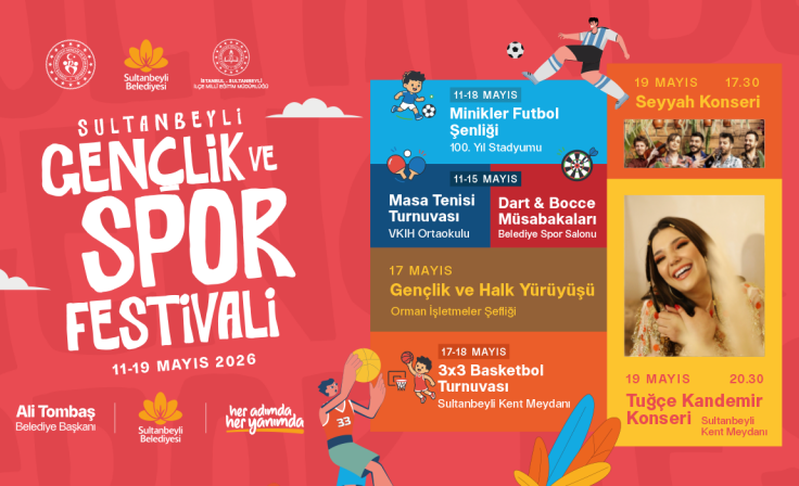SULTANBEYLİ GENÇLİK VE SPOR FESTİVALİ BAŞLADI