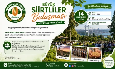 TÜMSİDER’den Hemşehri Şöleni: İstanbul’da Siirt Kültürü Yaşatılacak